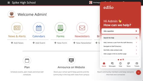 Edlio Help Center.